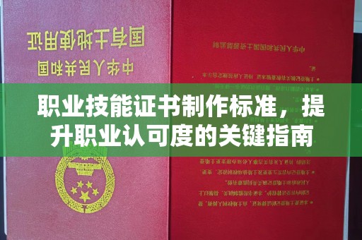 永泰职业技能证书制作标准，提升职业认可度的关键指南
